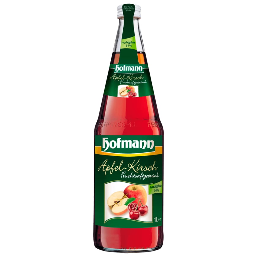 Hofmann Apfel-Kirsch Fruchtsaftgetränk 1l